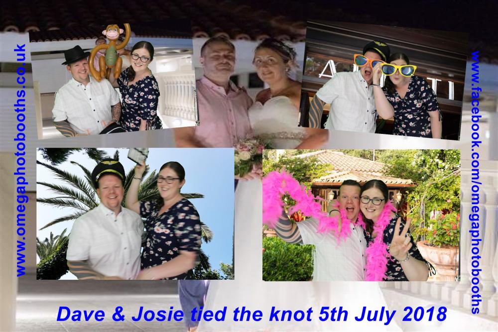 Josie & Dave's wedding  | View more photos from the event at gallery.omegaphotobooths.co.uk/u/Omega-Photobooths/Josie-Daves-wedding